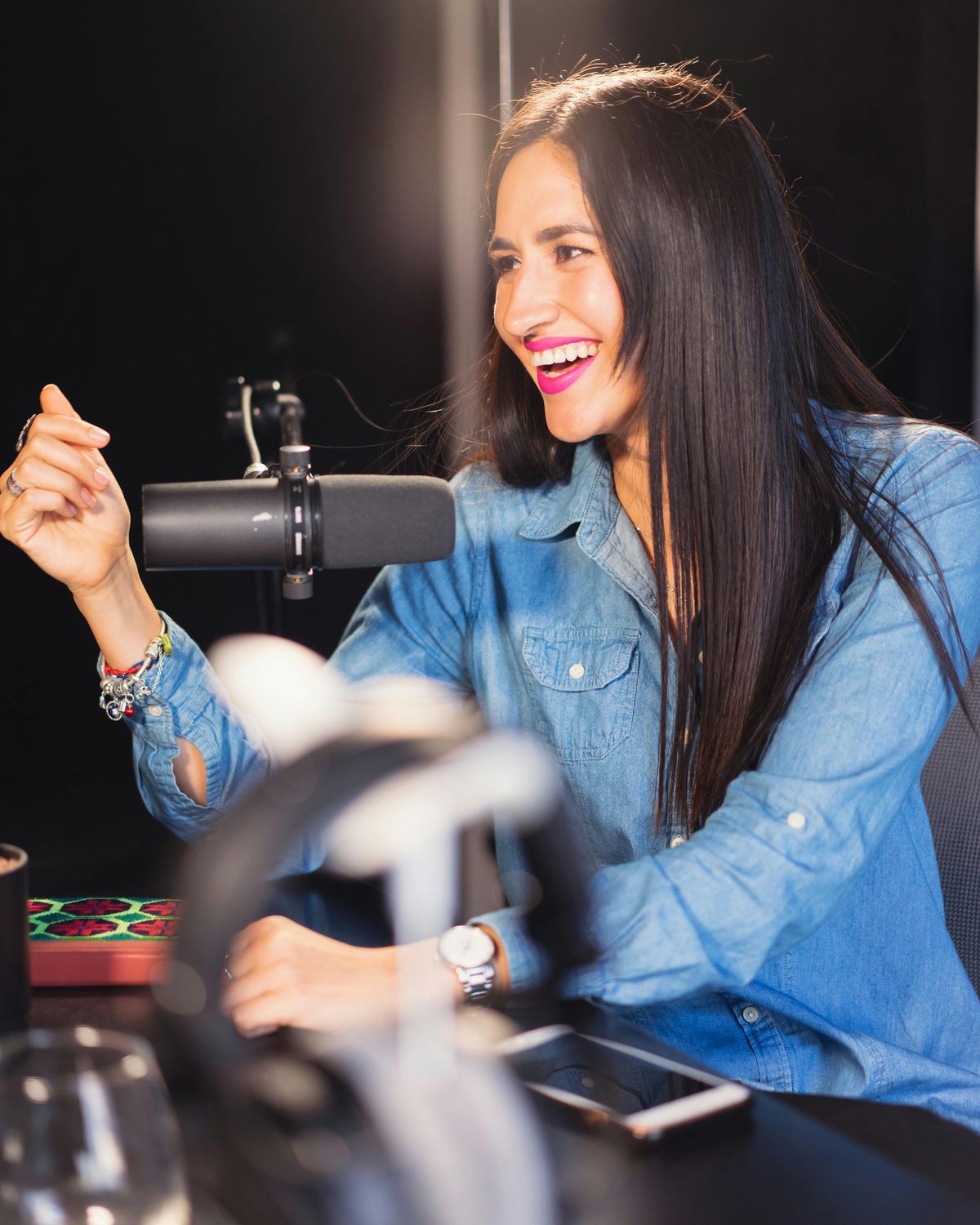 Guest recording in a studio